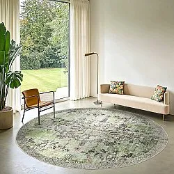 Tapete redondo - Rosalie (verde)