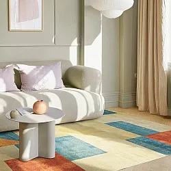 Tapete Wilton - Sarina (creme/azul/multi)