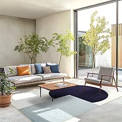 Tapete Wilton - Taos (branco/preto/cinza)