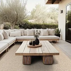 Tapete para interior e exterior - Thurman (bege)