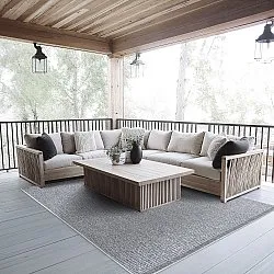 Tapete para interior e exterior - Tromsø (prata)