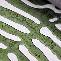 Tapete Wilton - Zebra (verde)