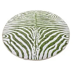 Tapete redondo - Zebra (verde)