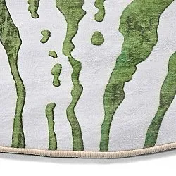 Tapete redondo - Zebra (verde)