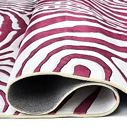 Tapete Wilton - Zebra (rosa)