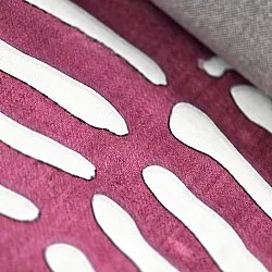 Tapete Wilton - Zebra (rosa)