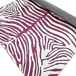 Tapete Wilton - Zebra (rosa)