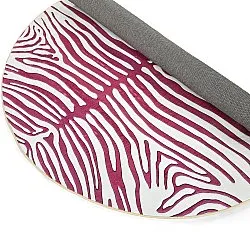 Tapete redondo - Zebra (rosa)
