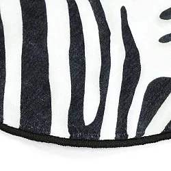 Valovita preproga Wilton - Zebra (preto/branco)