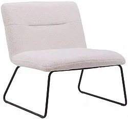 Poltrona - Chelsea (branco/teddy)