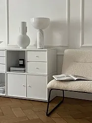 Poltrona - Chelsea (branco/teddy)