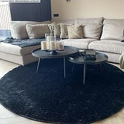 Tapetes redondos - Cosy (preto)