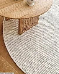 Tapete redondo - Otago (branco)