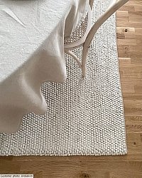 Tapete de lã - Avafors Wool Bubble (bege)