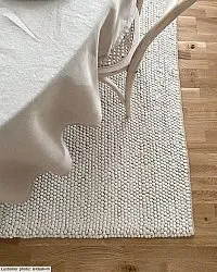 Tapete de lã - Avafors Wool Bubble (bege)