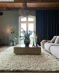 Tapete de lã - Aliste Wool Shaggy (alabaster gleam)