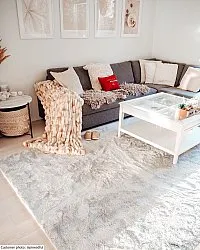 Tapetes felpudos - Aranga Super Soft Fur (cinza)