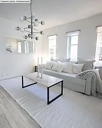 Tapete de retalhos - Silje (branco)