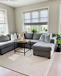 Tapete de lã - Coastal (creme)