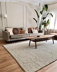 Tapete de lã - Novo (bege)