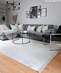 Tapete Wilton - Art Silk (cinza claro/bege)