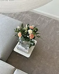 Recycled PET with viscose look (cinza)