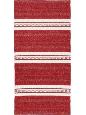 Tapetes de Plástico e Fio - Horredsmattan Asta Mix (vermelho)