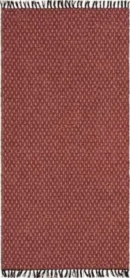Tapetes de Plástico e Fio - Horredsmattan Julie Mix (vermelho)