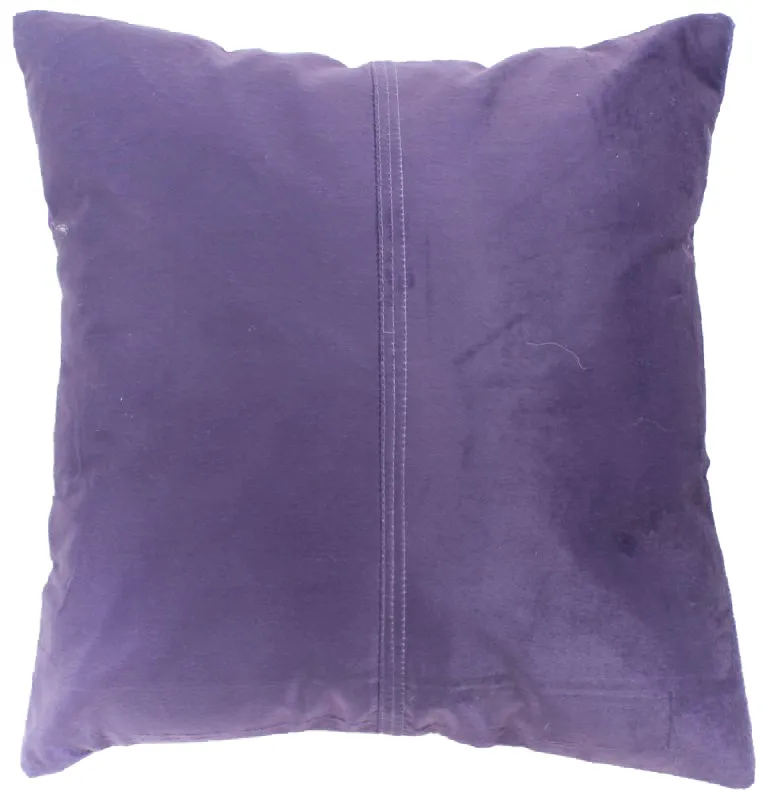 Almofada de Veludo (roxo) (Capa de Almofada) 45 x 45 cm