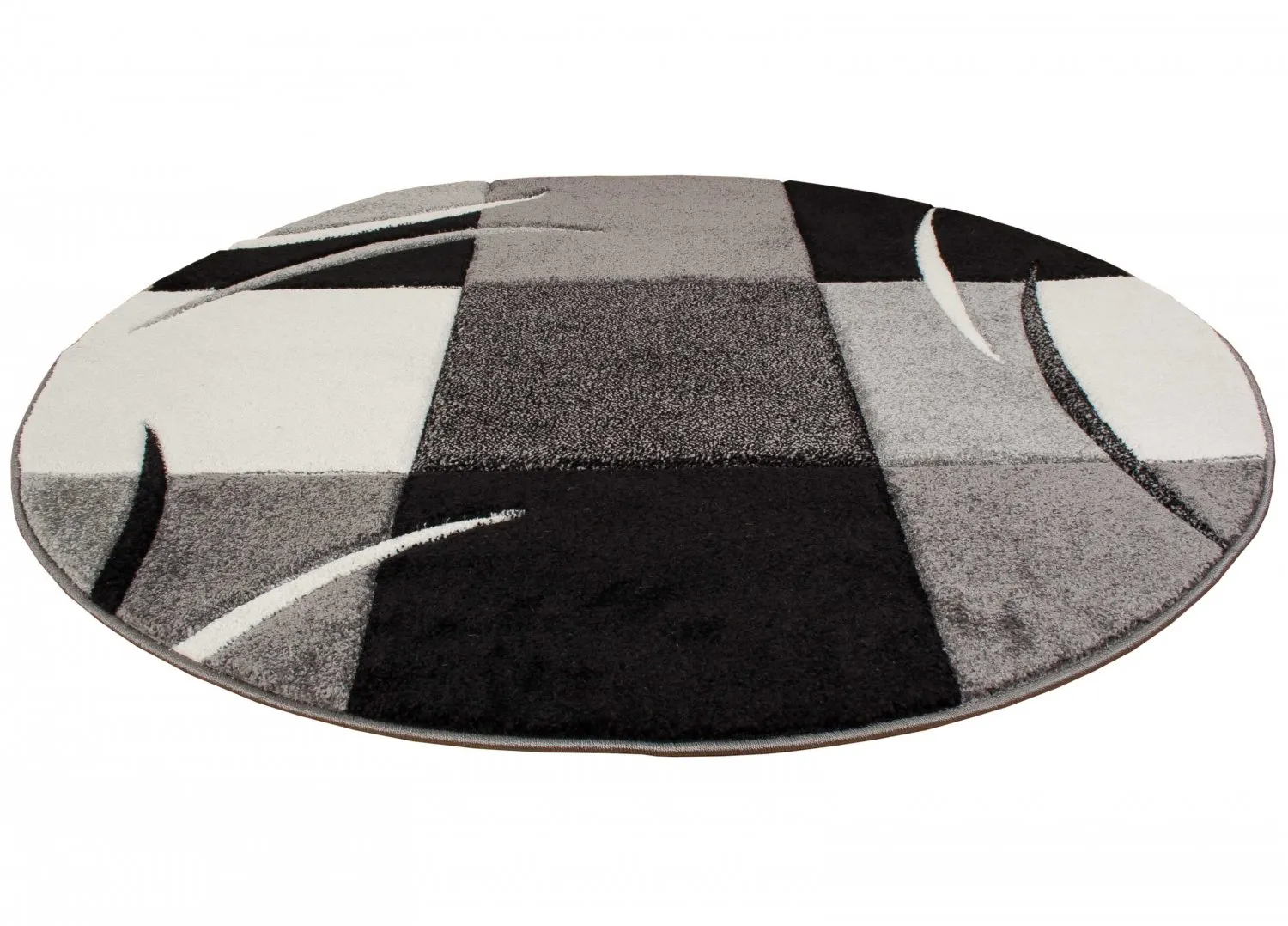 Tapete Wilton - London Patch (preto)