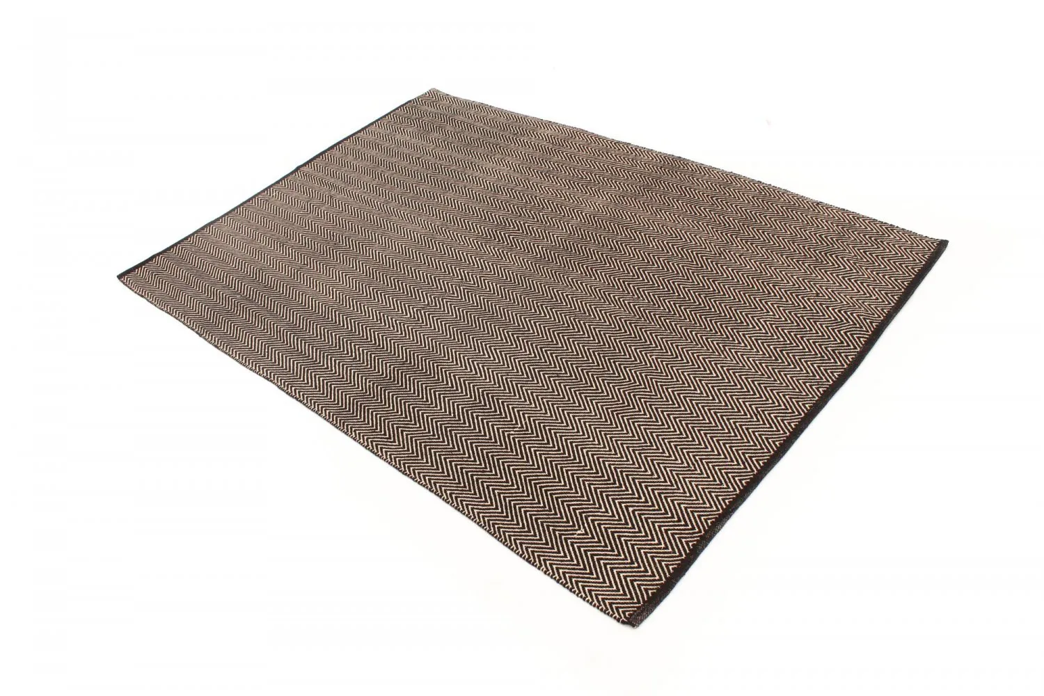 Tapete de retalhos - Marina (preto)