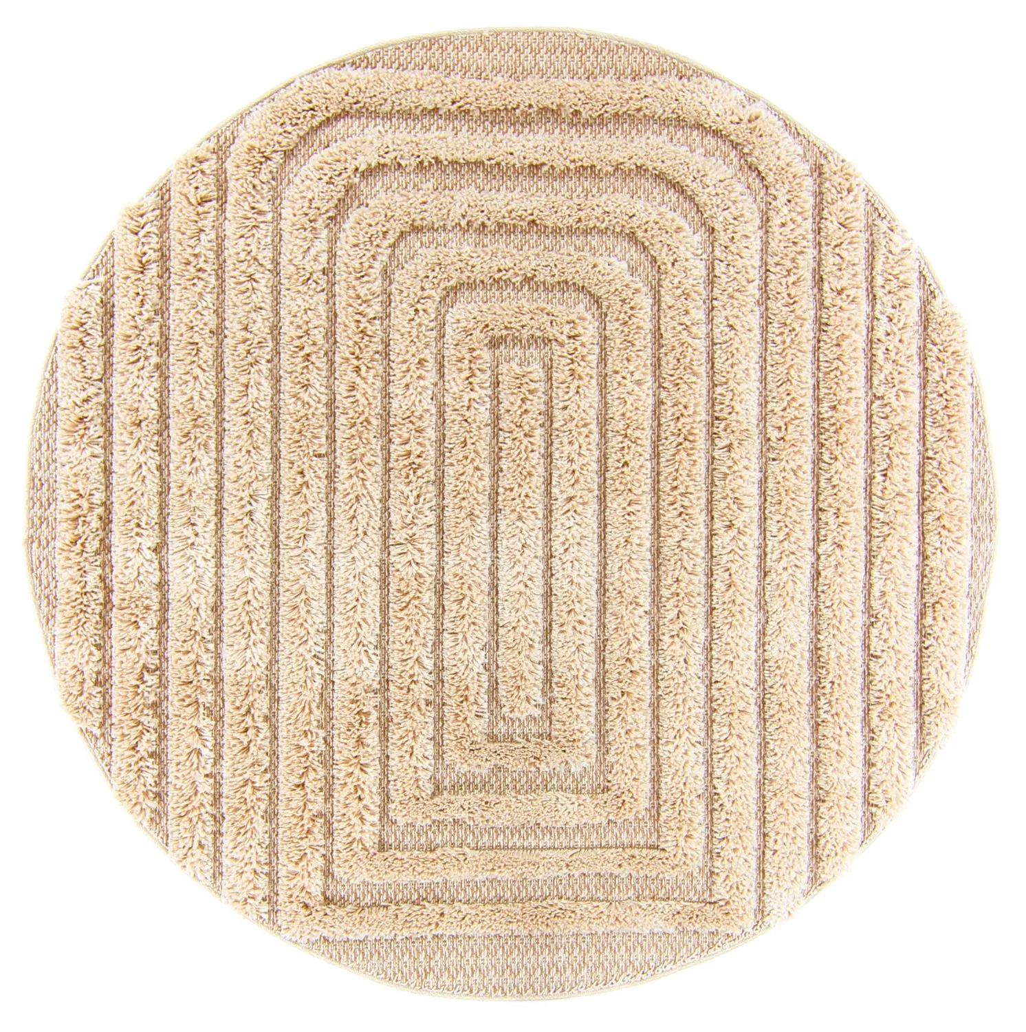 Tapetes redondos - Torres (bege)