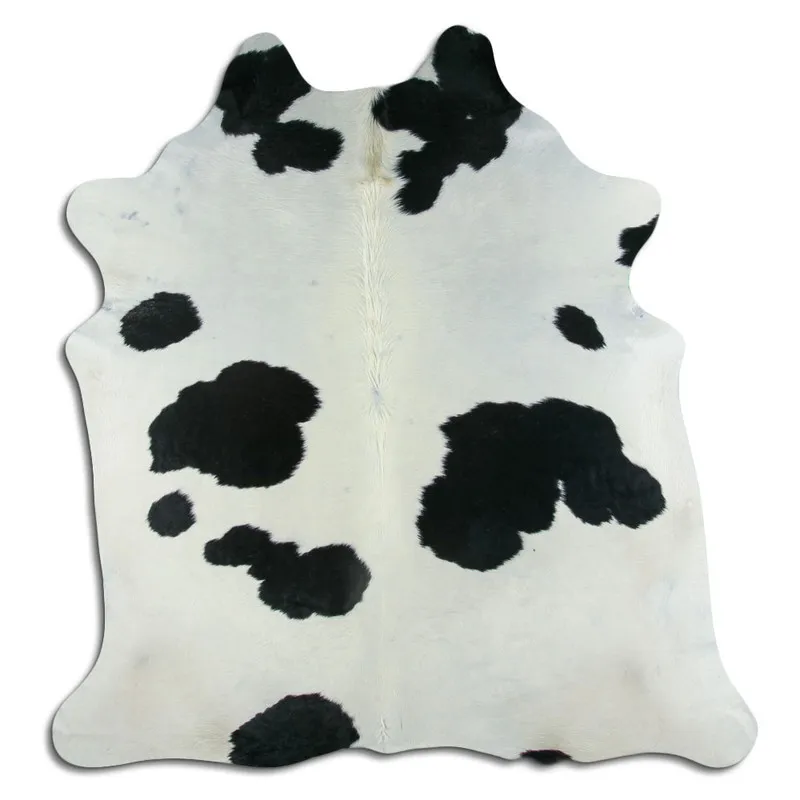 Couro de vaca - Preto/branco 1010