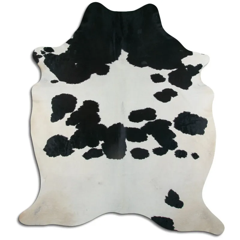 Couro de vaca - Preto/branco 1026