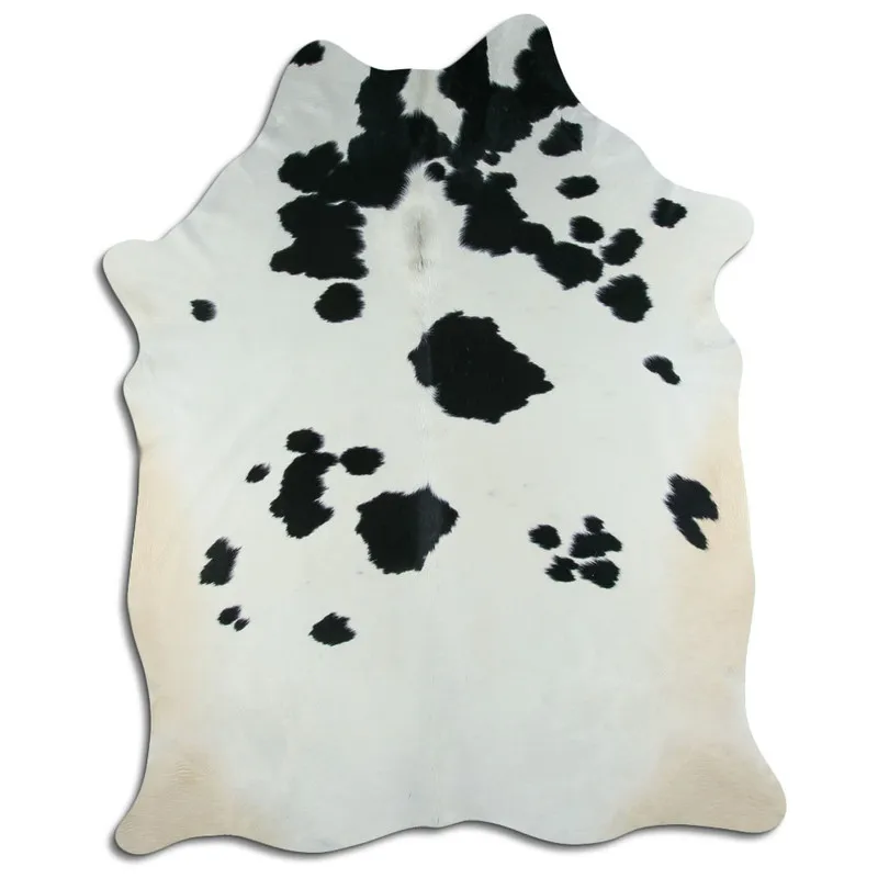 Couro de vaca - Preto/branco 1029