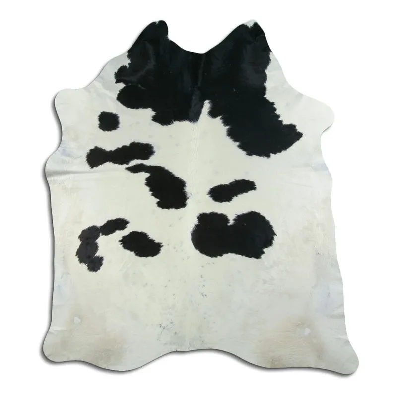 Couro de vaca - Preto/branco 1039