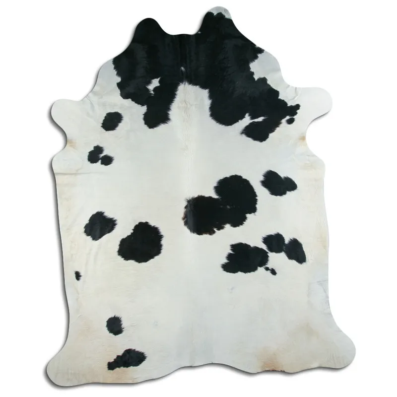 Couro de vaca - Preto/branco 1043