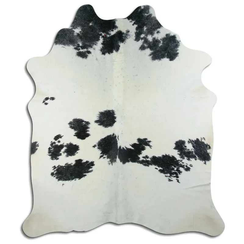 Couro de vaca - Preto/branco 1054