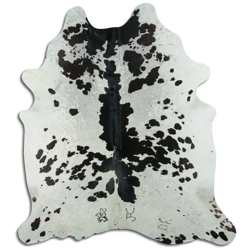 Couro de vaca - Preto/branco 1060