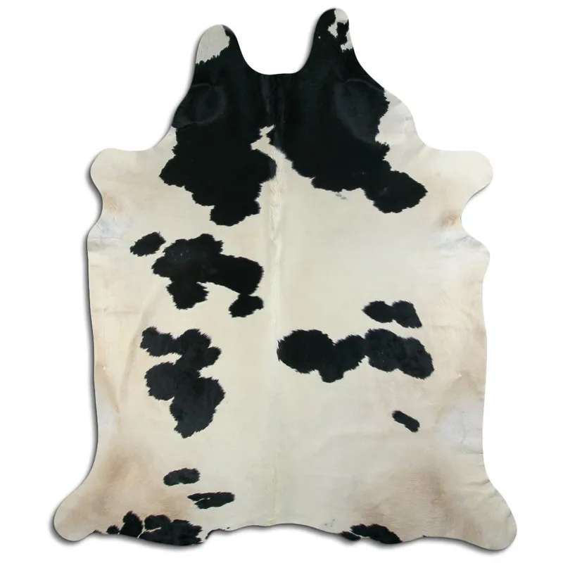 Couro de vaca - Preto/branco 1062