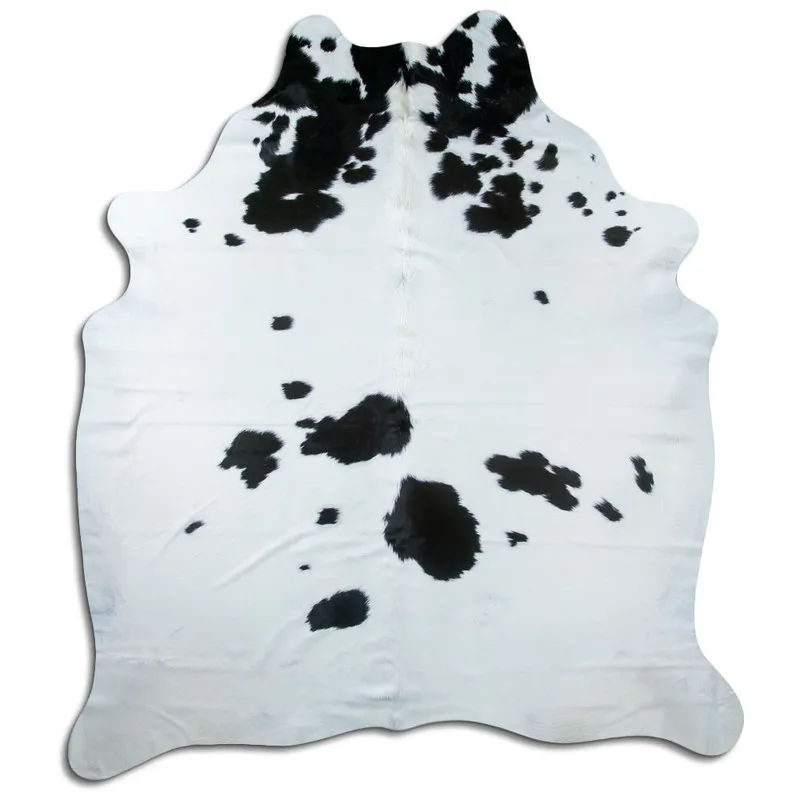 Couro de vaca - Preto/branco 1412