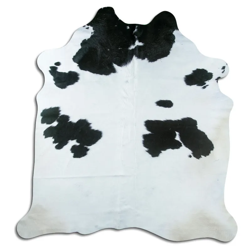 Couro de vaca - Preto/branco 1414