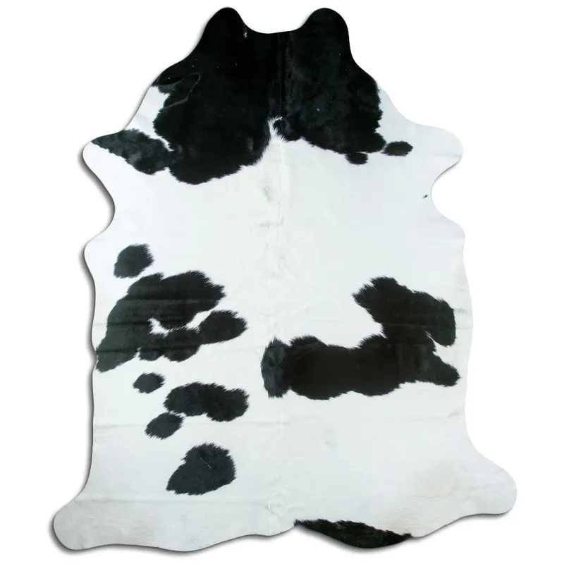 Couro de vaca - Preto/branco 1423