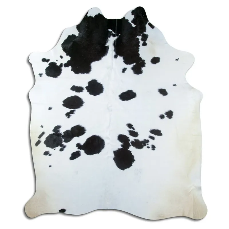 Couro de vaca - Preto/branco 1425