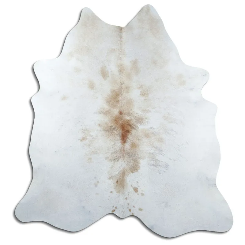 Couro de vaca - marrom/branco 1485