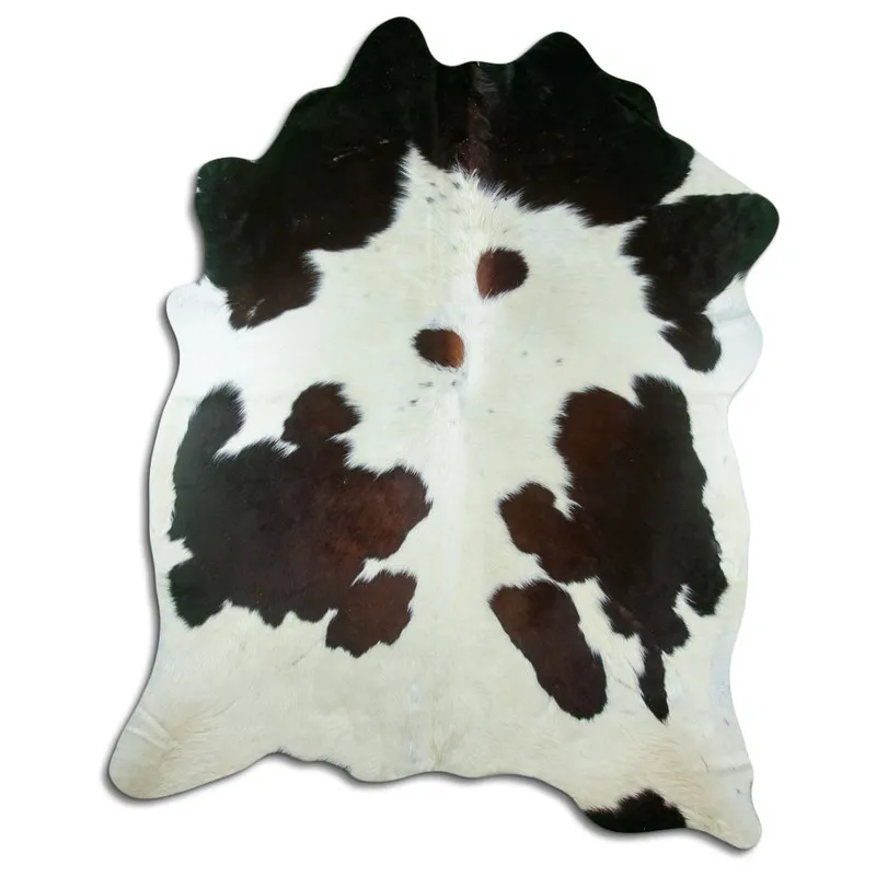 Couro de vaca - marrom/branco 1534