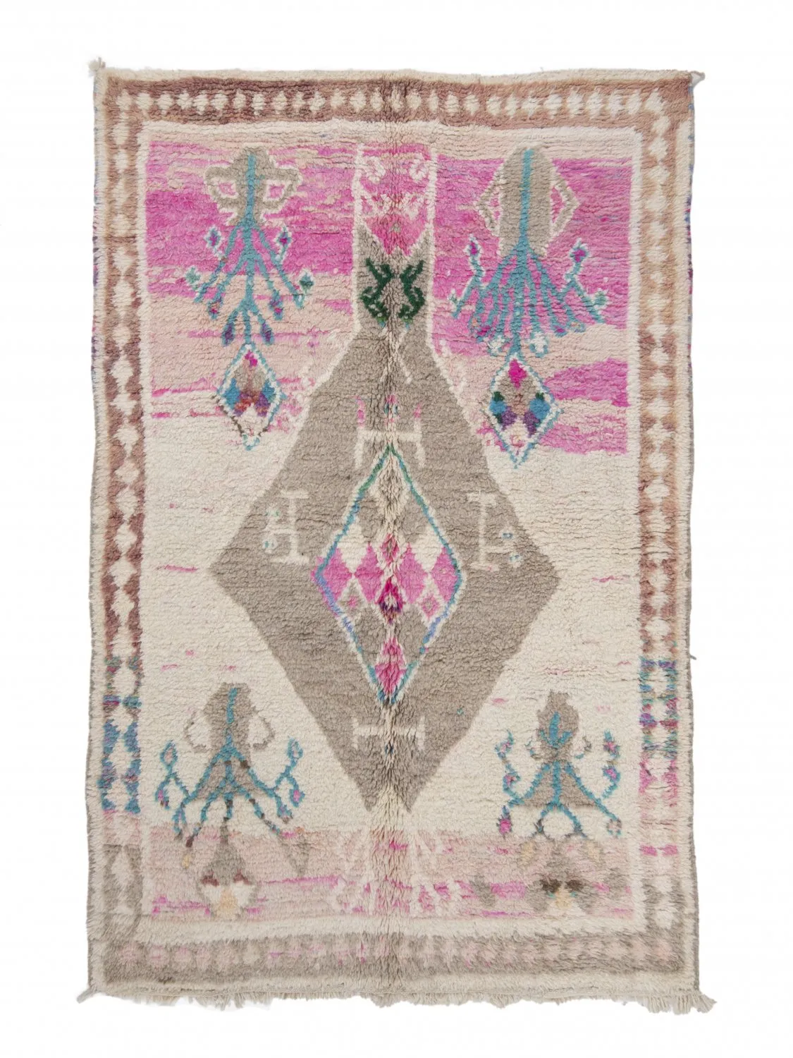 Tapete Kilim Marroquino Azilal 260 x 170 cm