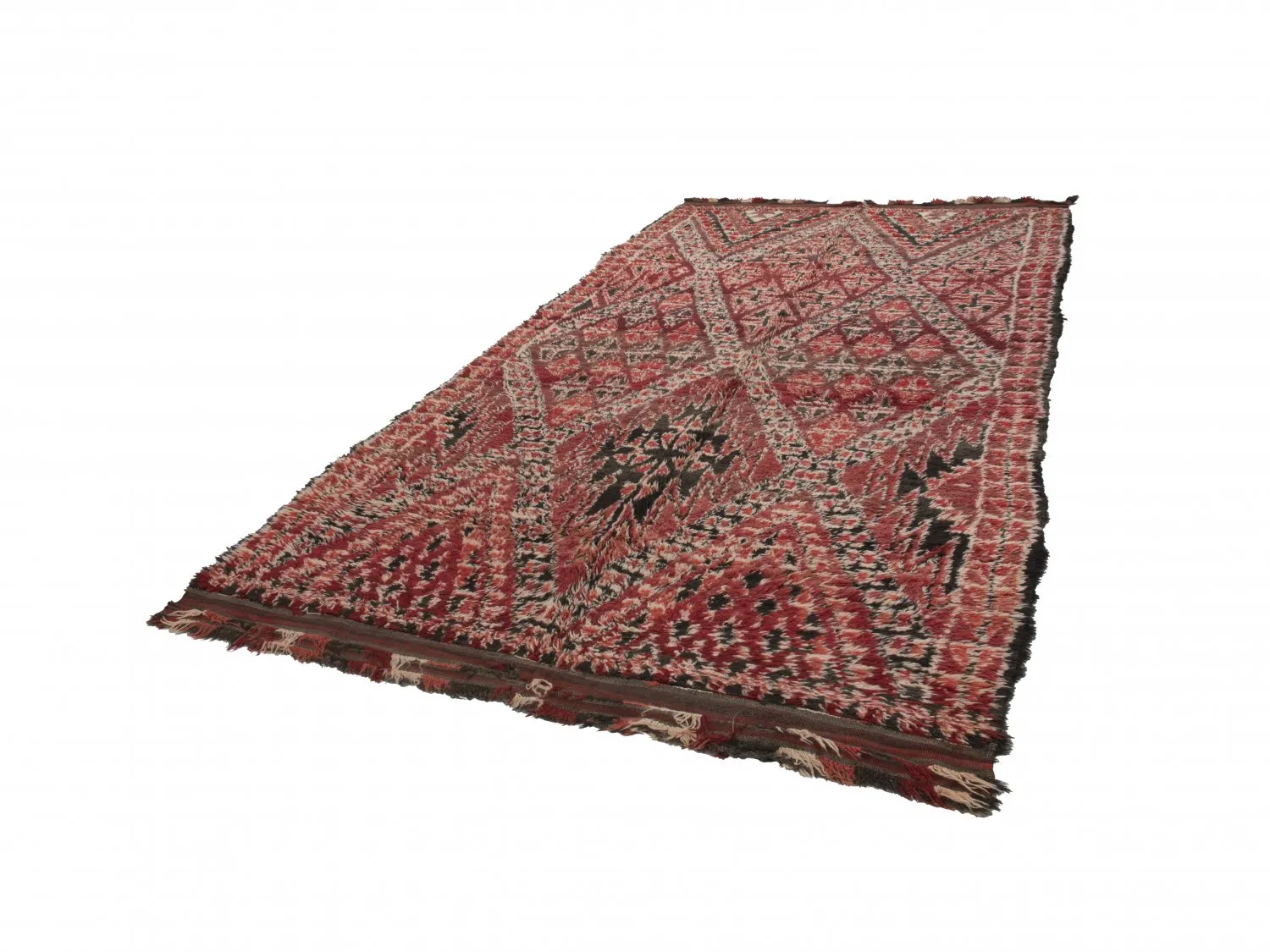 Tapete Kilim Marroquino Azilal Edição Especial 370 x 190 cm