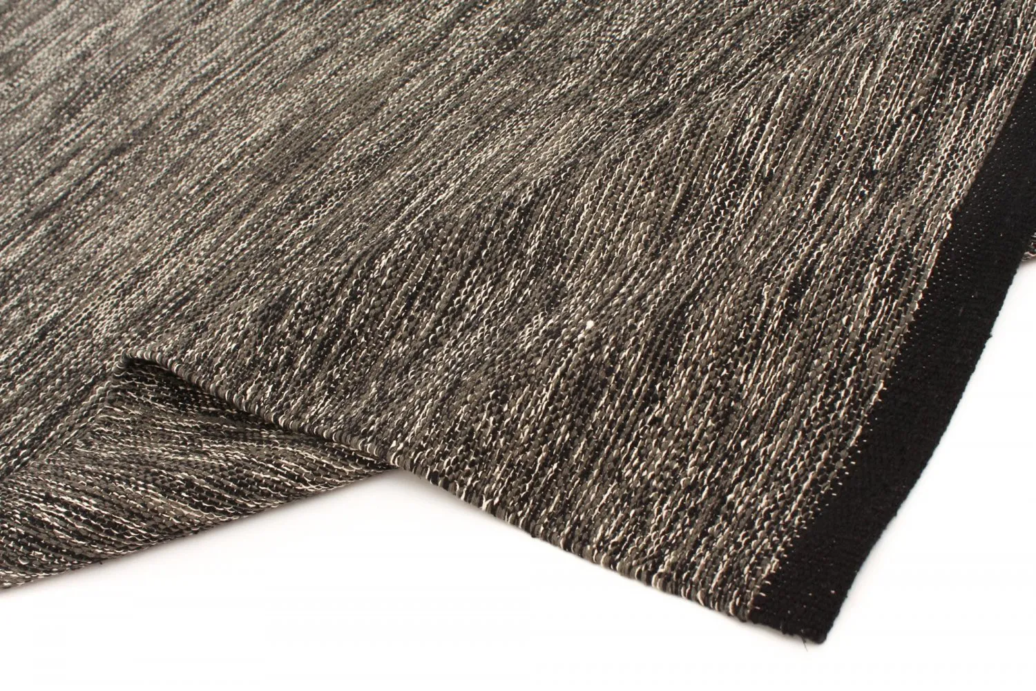 Tapete de retalhos - Slite (preto e branco)