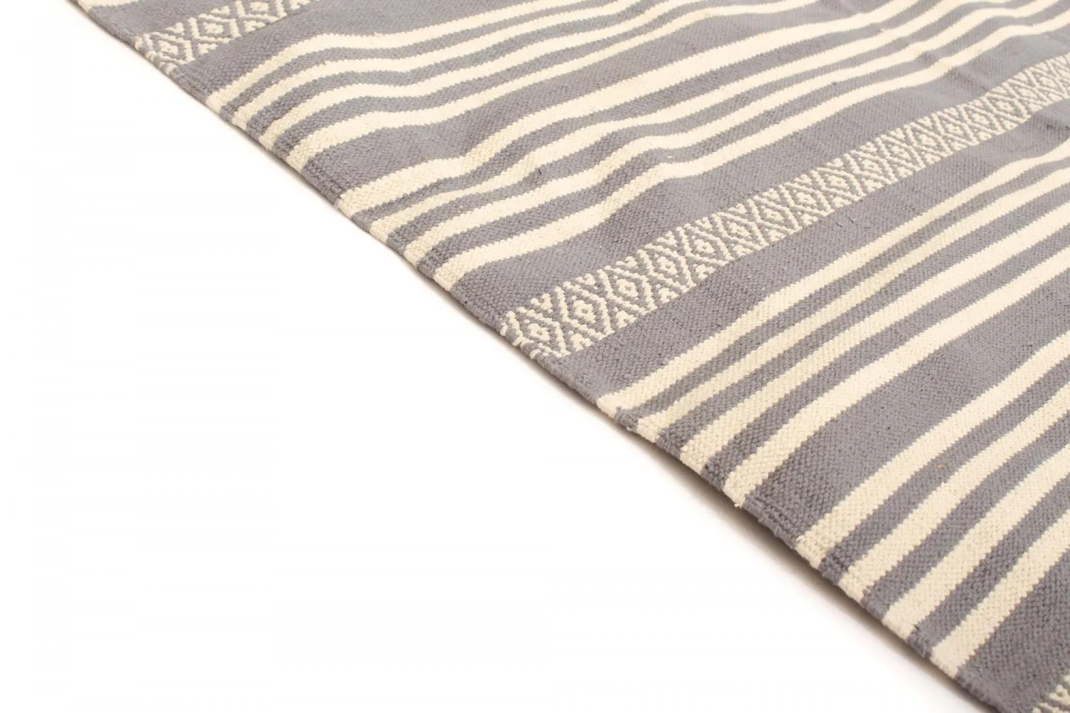 Tapete de retalhos - Ystad (cinza)